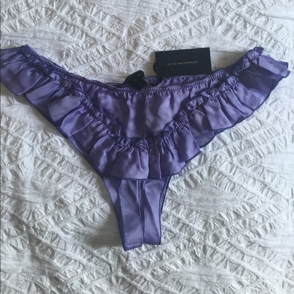 Kiki De Montparnasse Peek A Boo Panty Periwinkle